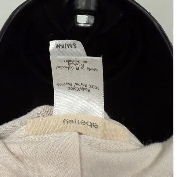 Eberjey light pink lightweight robe S/M